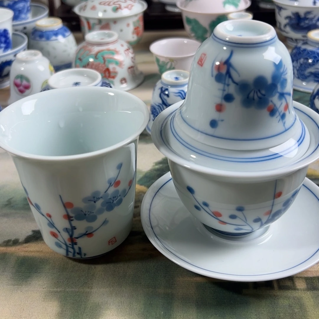 棉***被景德镇陶瓷888888两个客杯