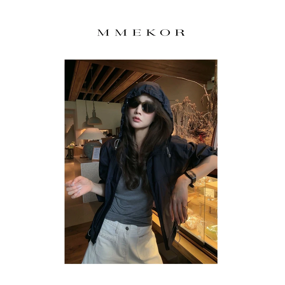MMEKOR“弗林杂志”外套 2025新款活力常青藤百搭上衣 89991