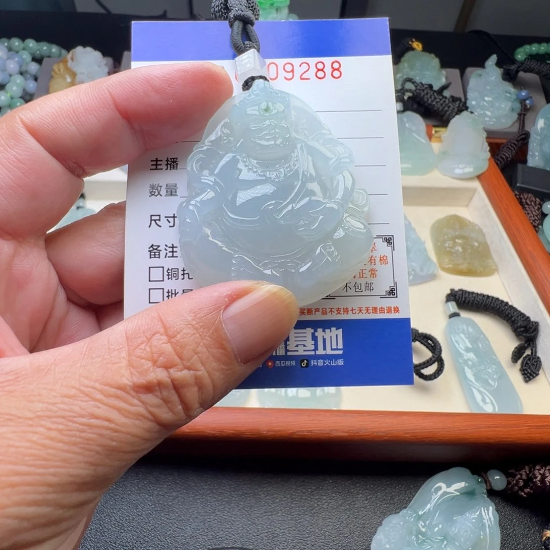 老***y翡翠未镶嵌颈饰缅甸翡翠