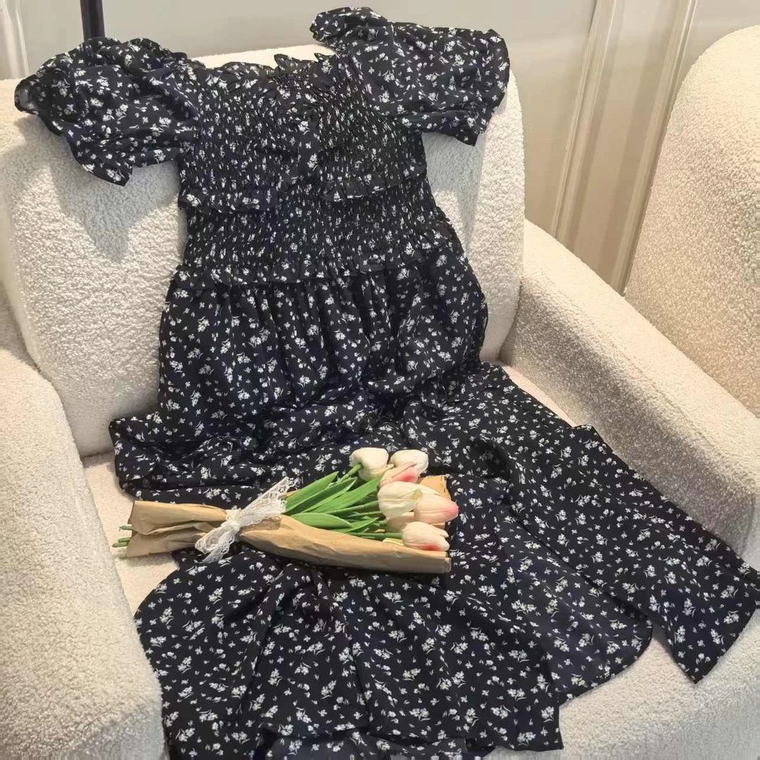 裙长120    805【大兰花】连衣裙