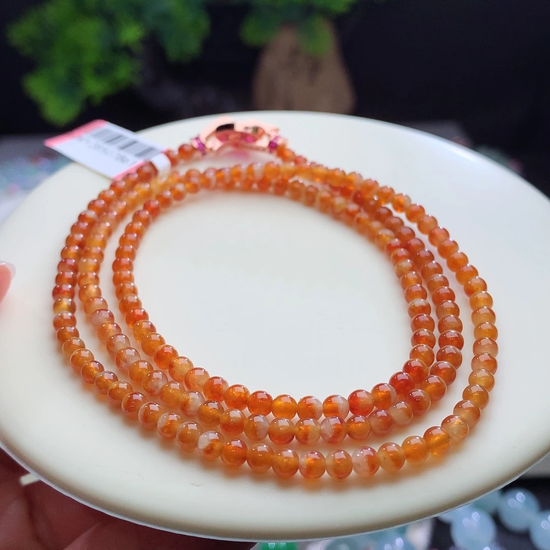 项链未镶嵌翡翠卡3+mm