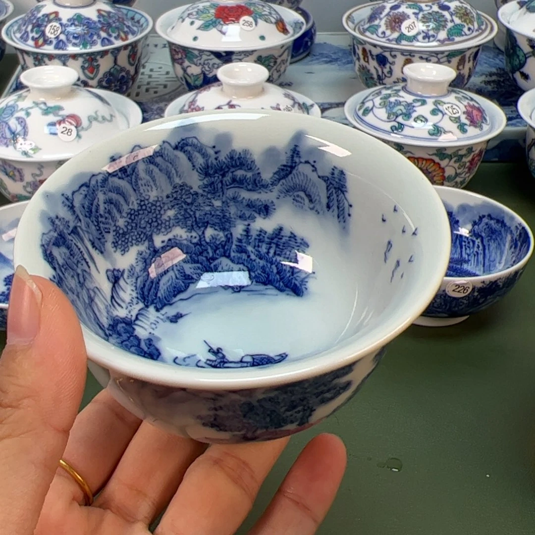 木木景德镇纯手绘茶具240