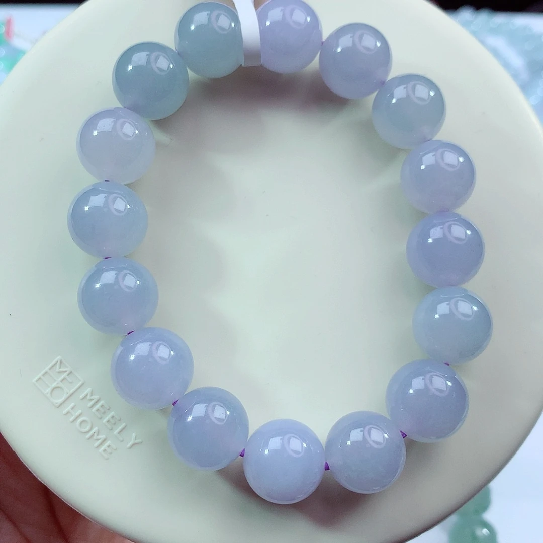 翡翠未镶嵌手链卡12.8