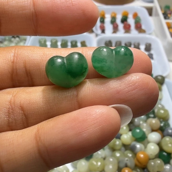 用***2未镶嵌和田玉珠宝半成品