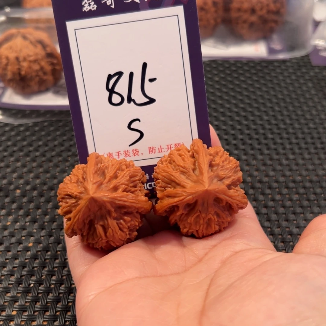 杨***梁文玩核桃把件815号文山正奔