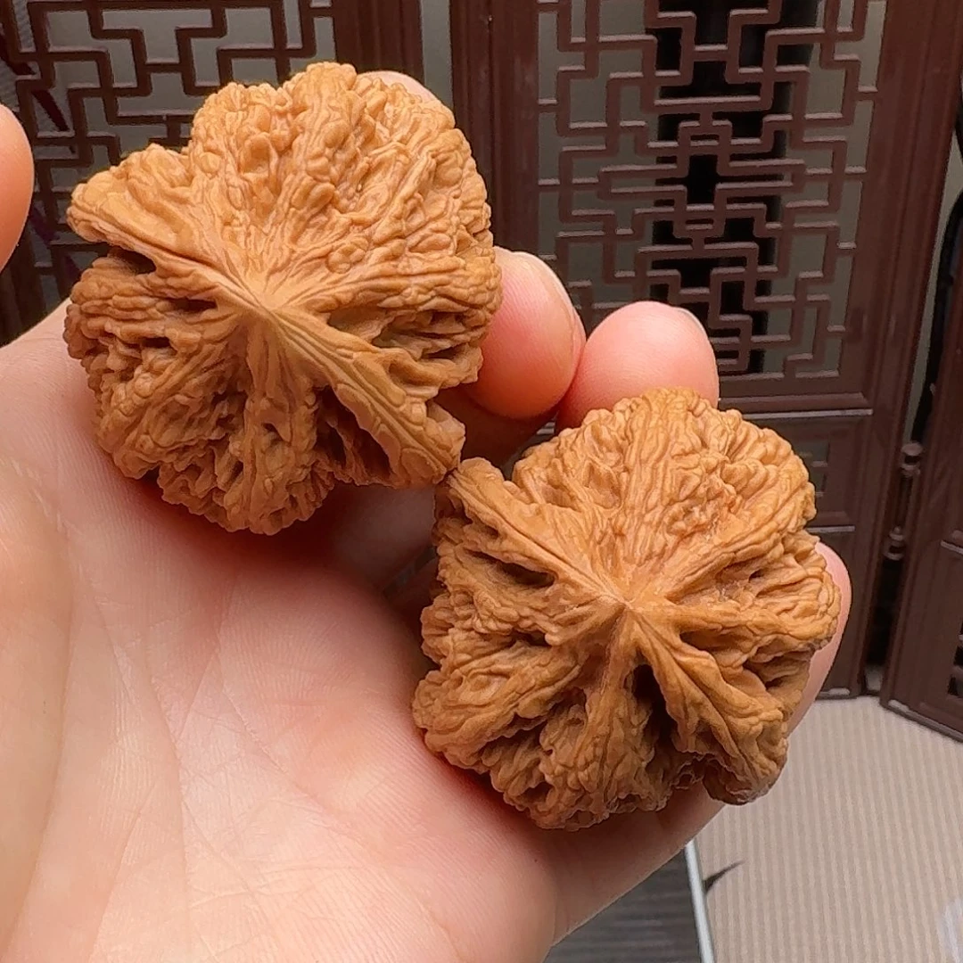 文玩核桃把件粗筋