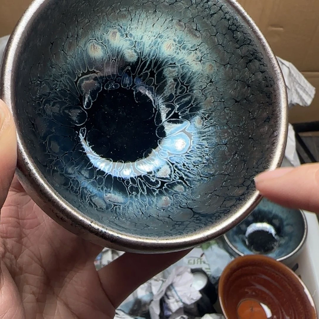 茶盏建窑建盏一主人杯单盏微瑕