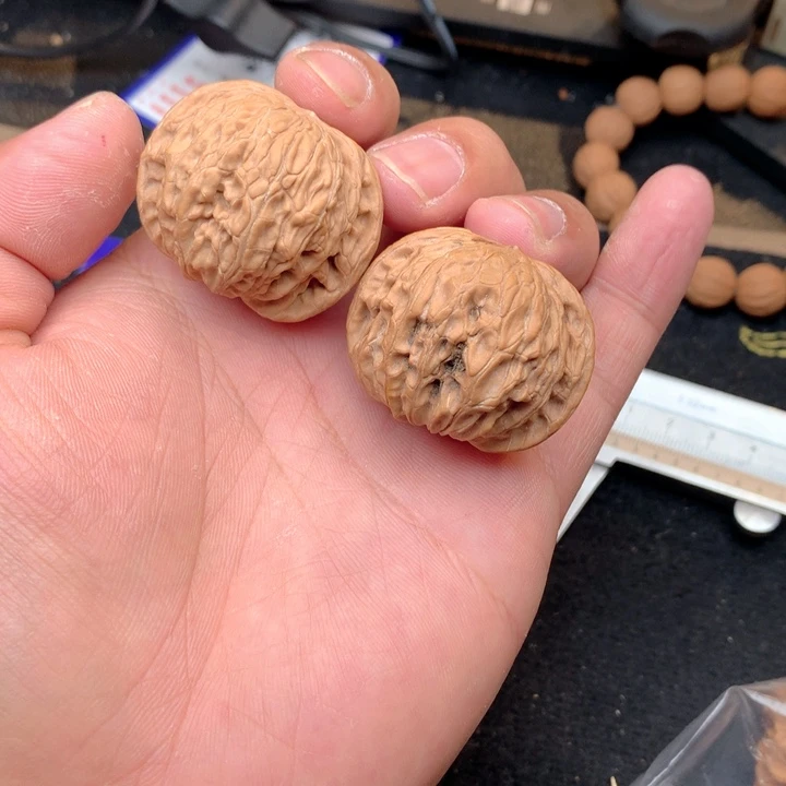 文玩核桃把件25号37全品正磨