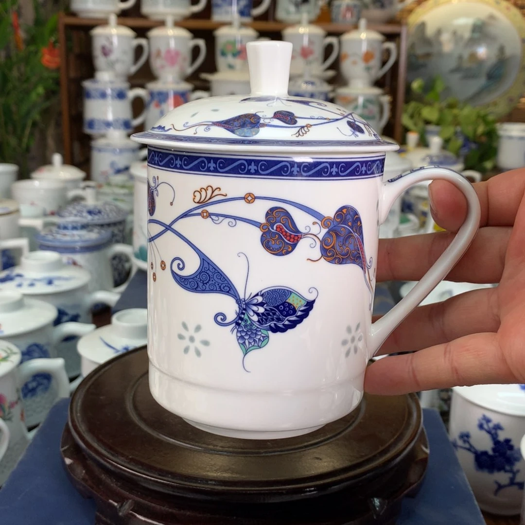 景德镇陶瓷高温办公杯