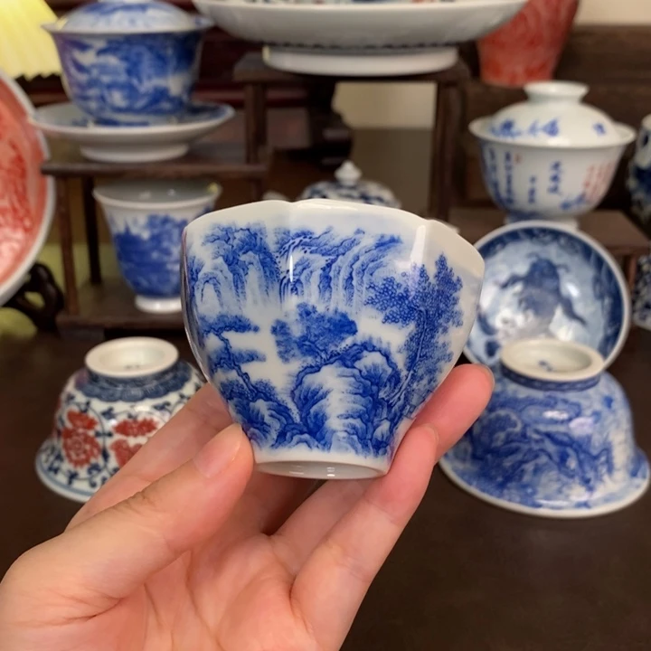 景德镇陶瓷手工手绘