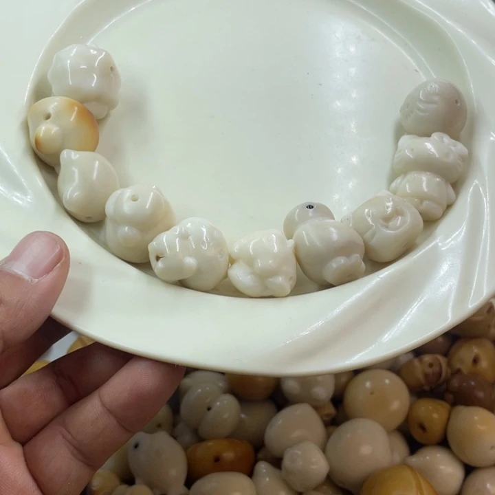 吊坠菩提根/象牙果微瑕象牙果动物组合1