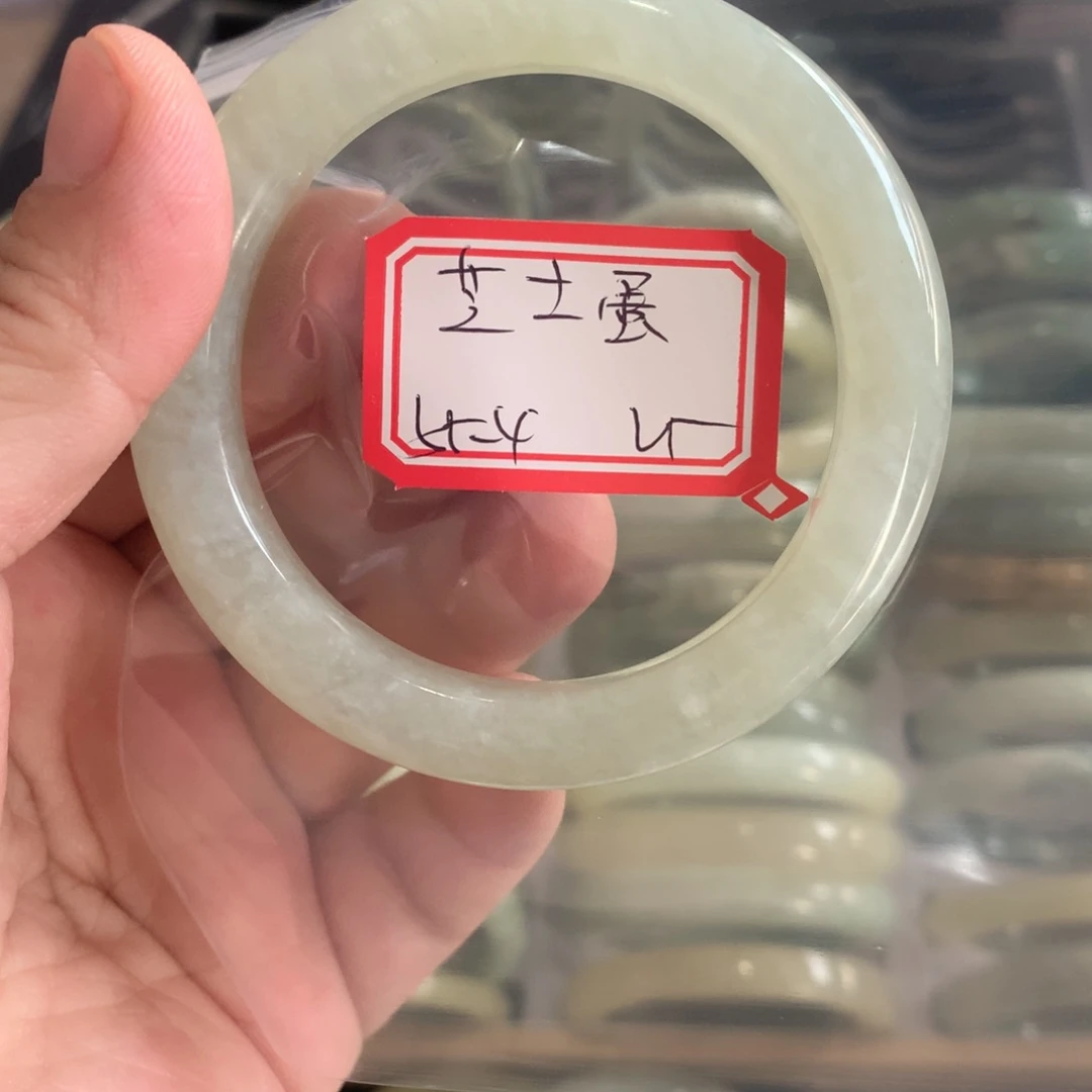 透闪石-蛇纹石玉手镯未镶嵌芝****✨