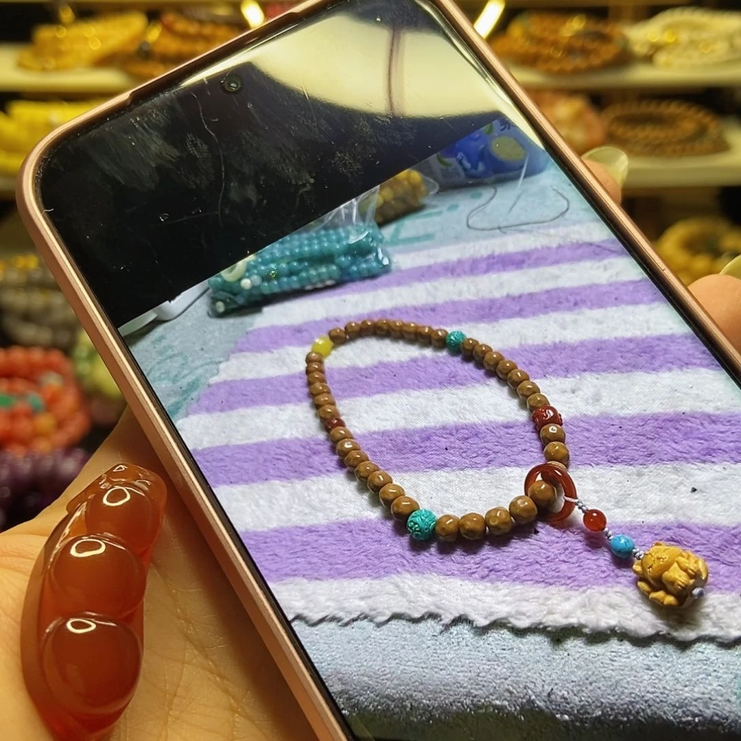 佛心果吊坠木***步菩提果