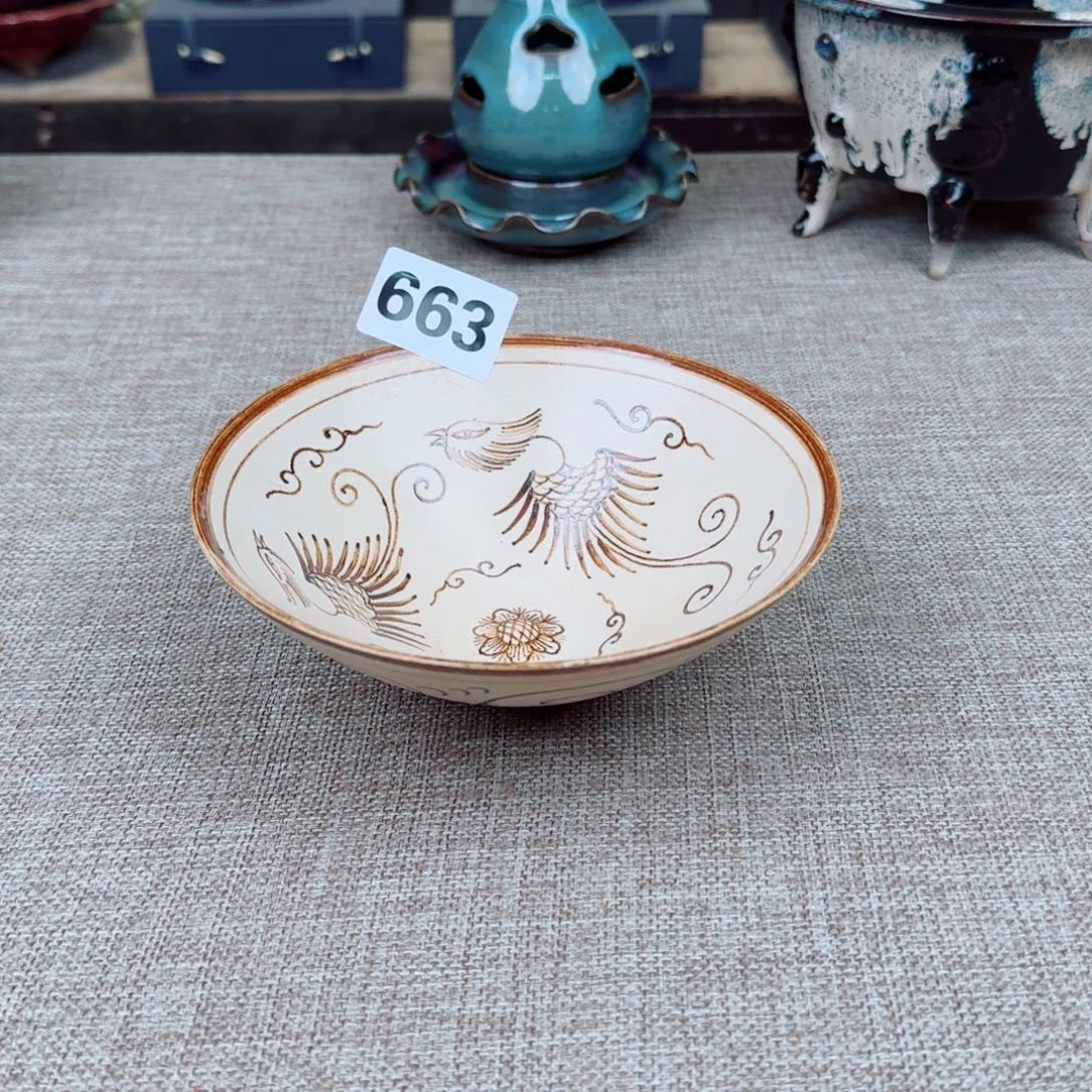 摆件陶瓷旧藏摆件