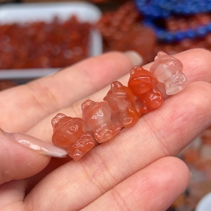 南红玛瑙未镶嵌吊坠(不含链)