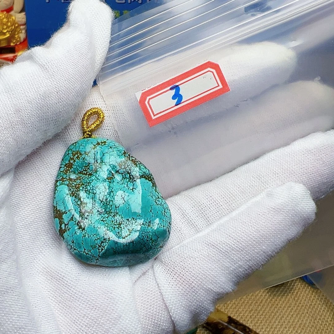 绿松石珠宝奇石未镶嵌