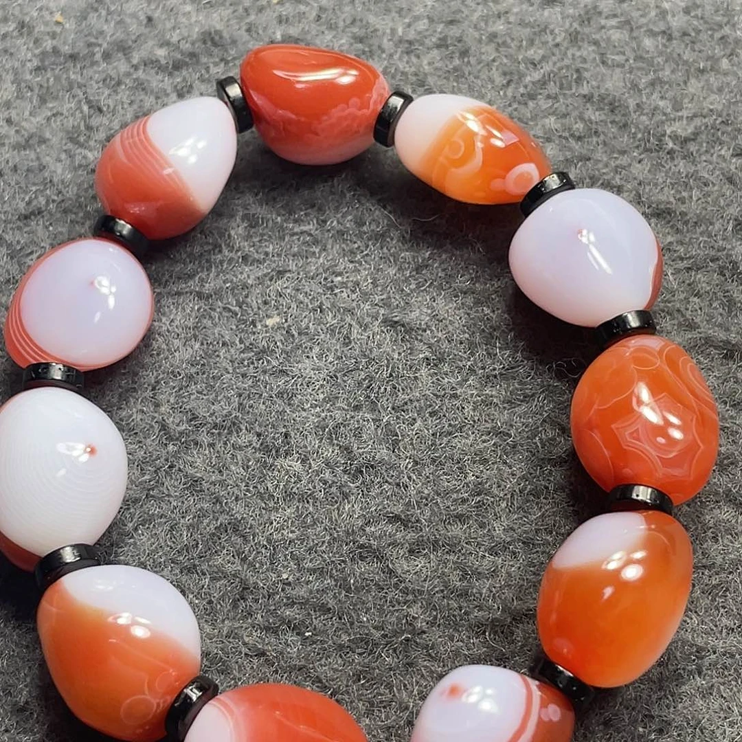 未镶嵌手串南红玛瑙