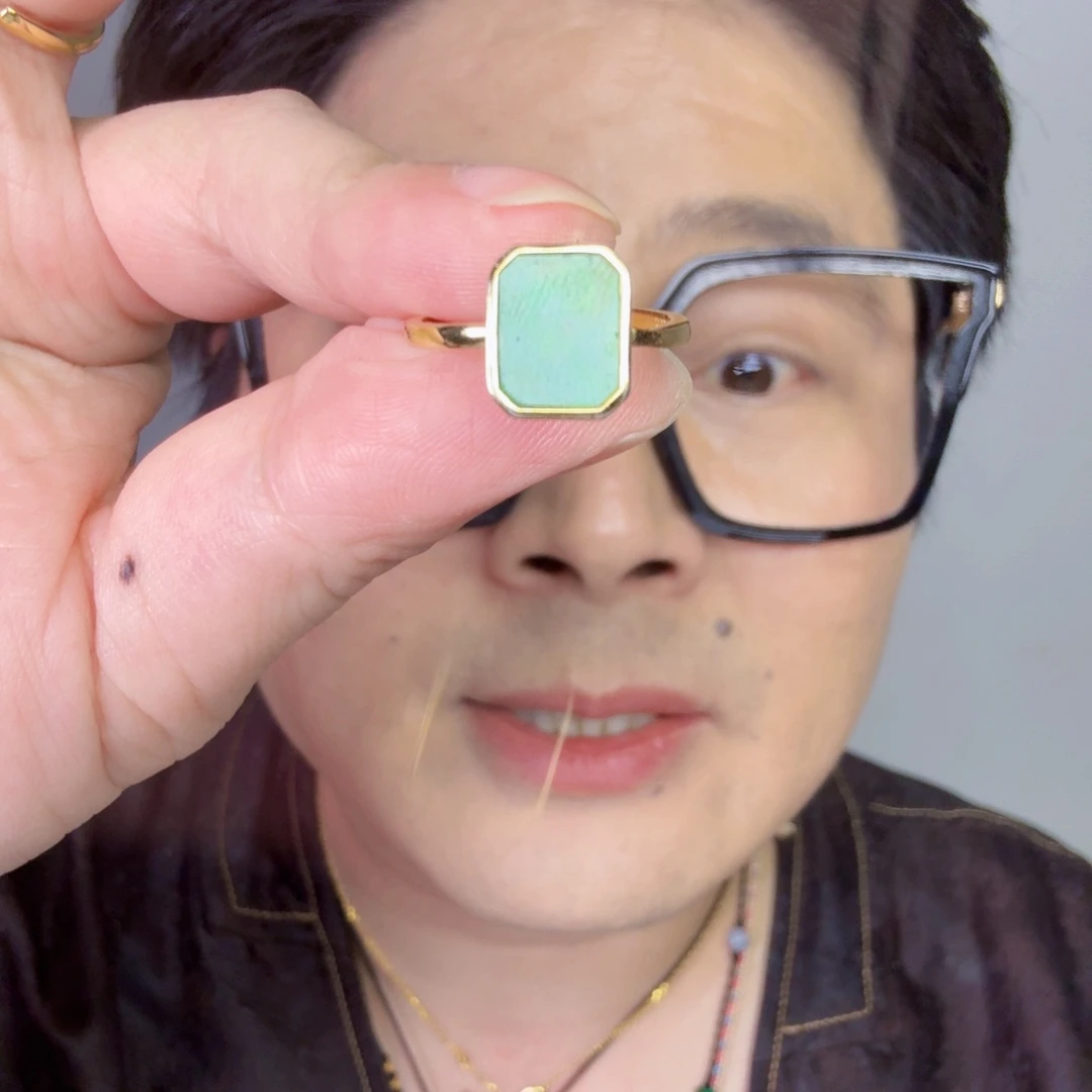 颈饰未镶嵌翡翠一件
