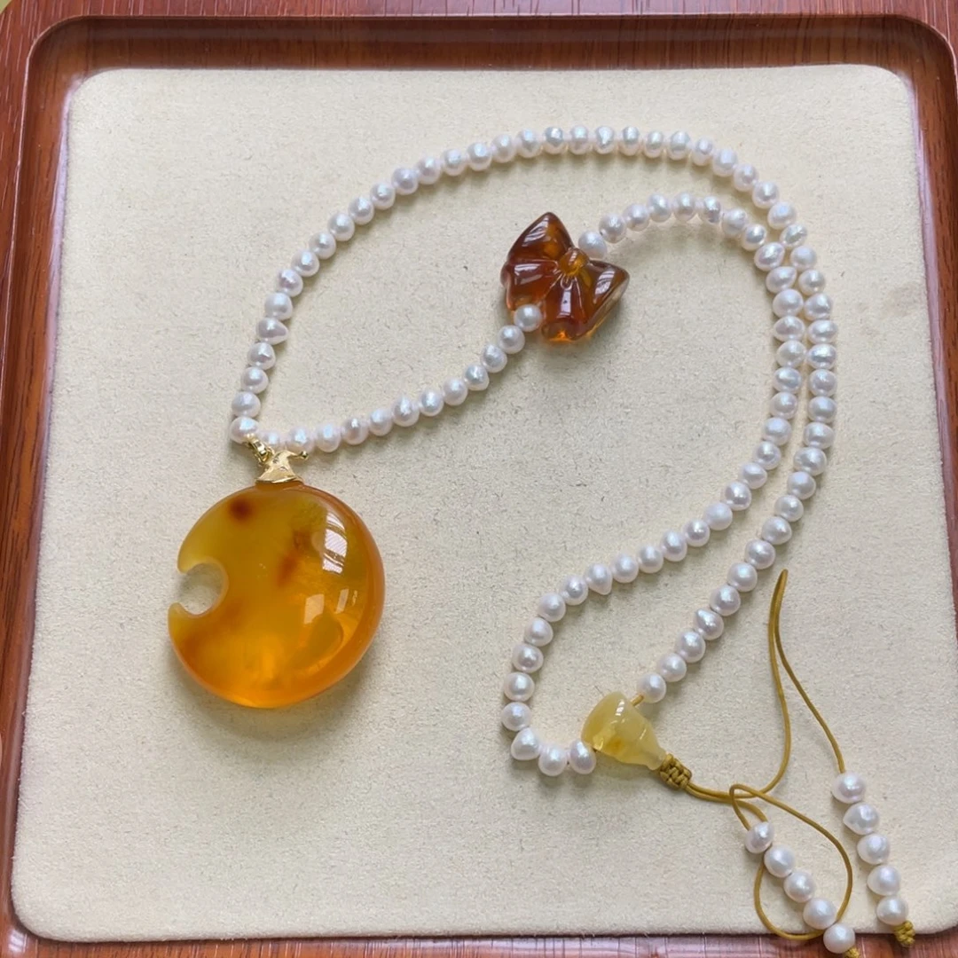 琥珀未镶嵌裸石天然琥珀