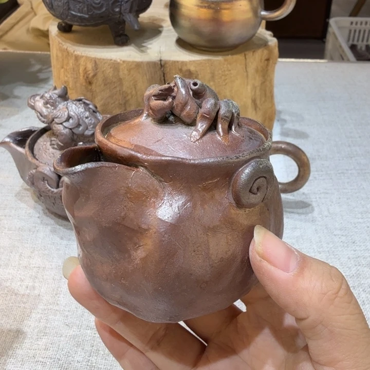 陶盘精品柴烧福利放漏