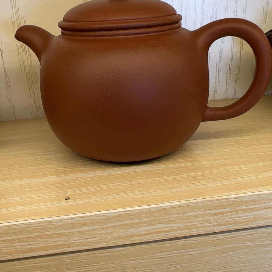 紫砂茶壶鲨**鱼半手工匏尊