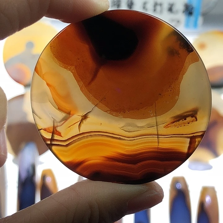 查罗石未镶嵌珠宝半成品67