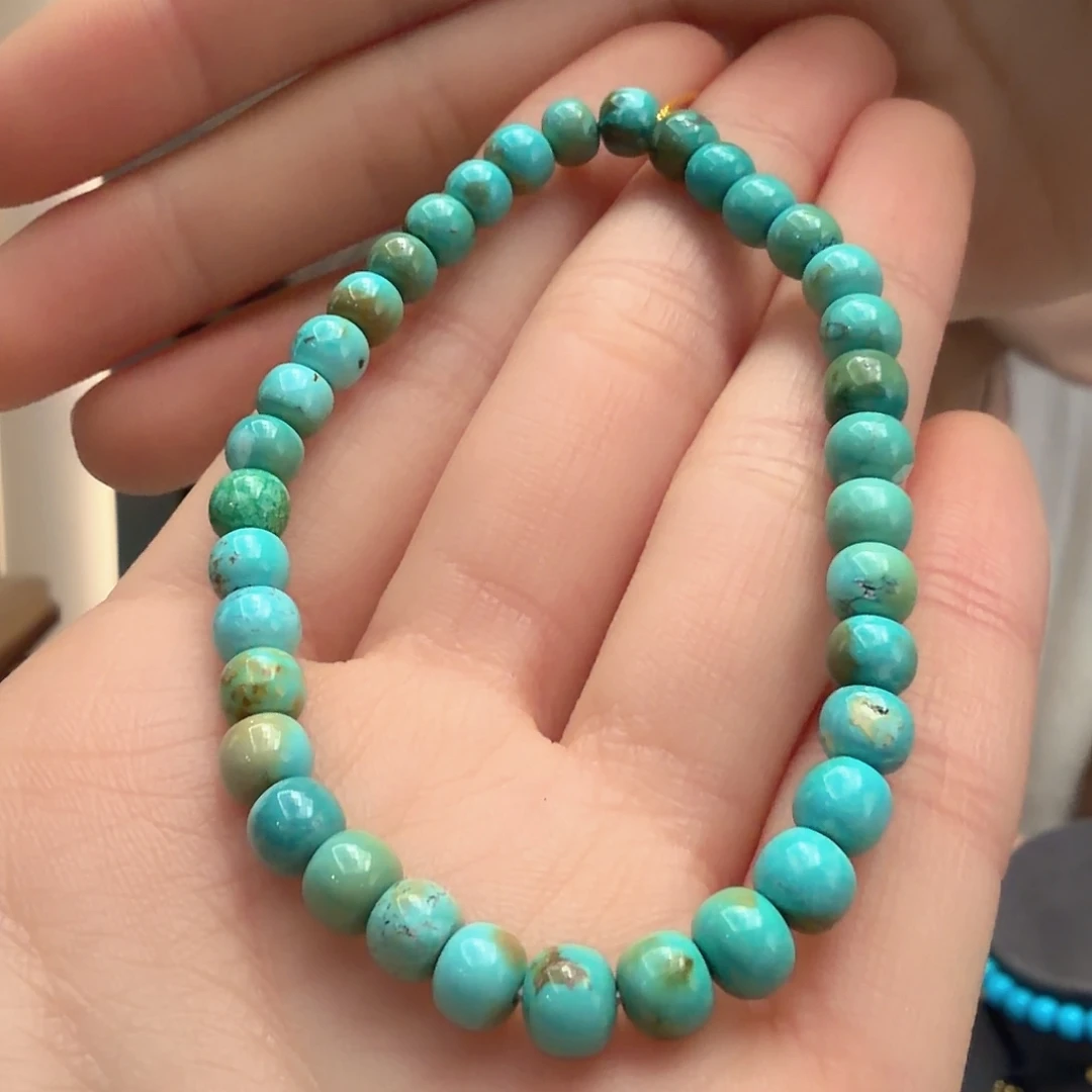 绿松石未镶嵌颈饰