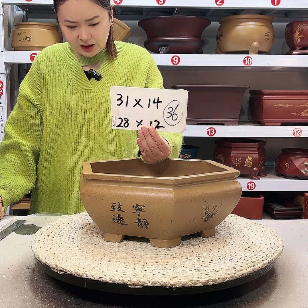 花盆紫砂紫砂花盆