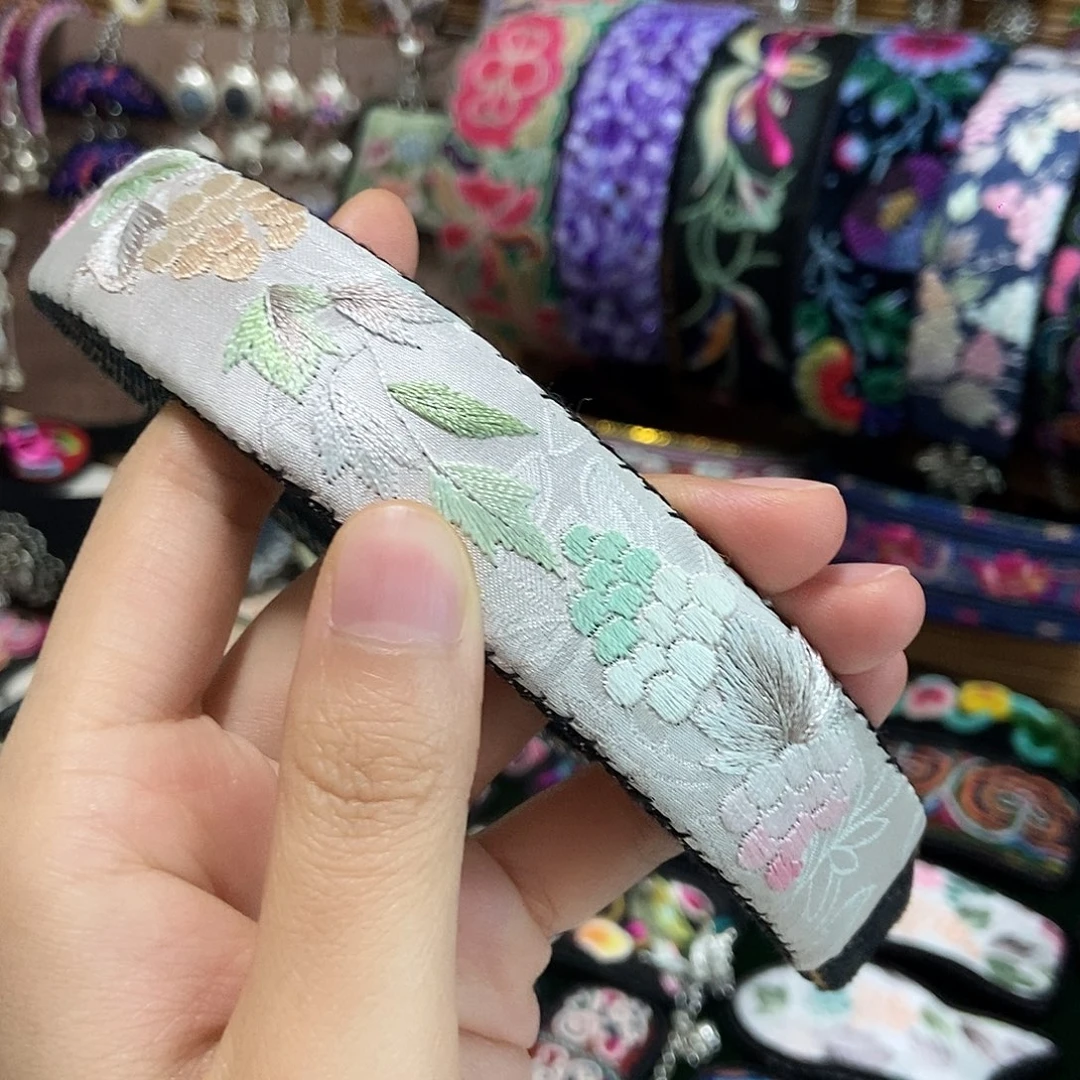 然***后织绣刺绣发箍发箍发箍