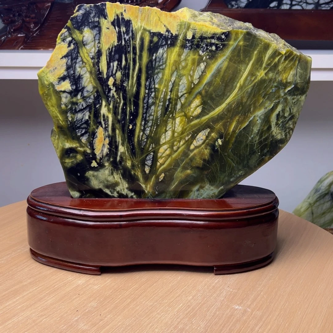 石材玉树石家居摆件