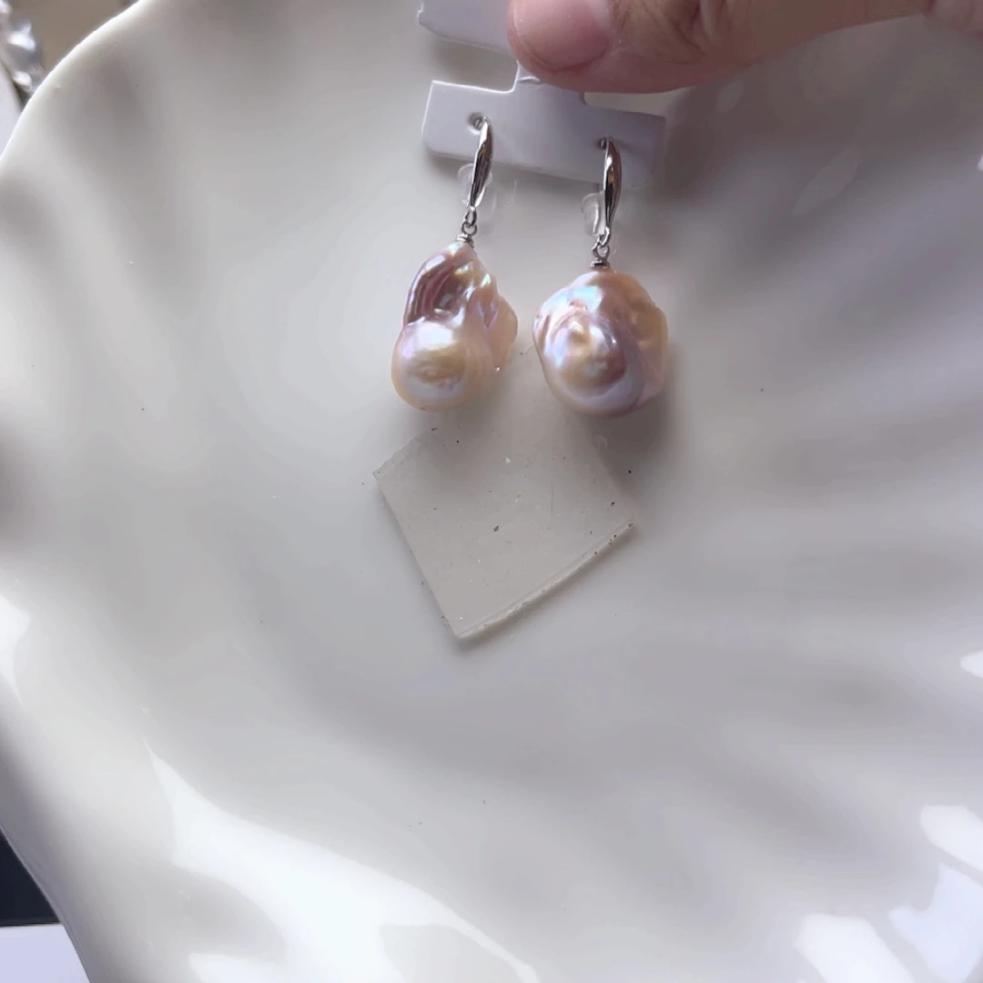 未镶嵌耳饰淡水珍珠【纯恬】