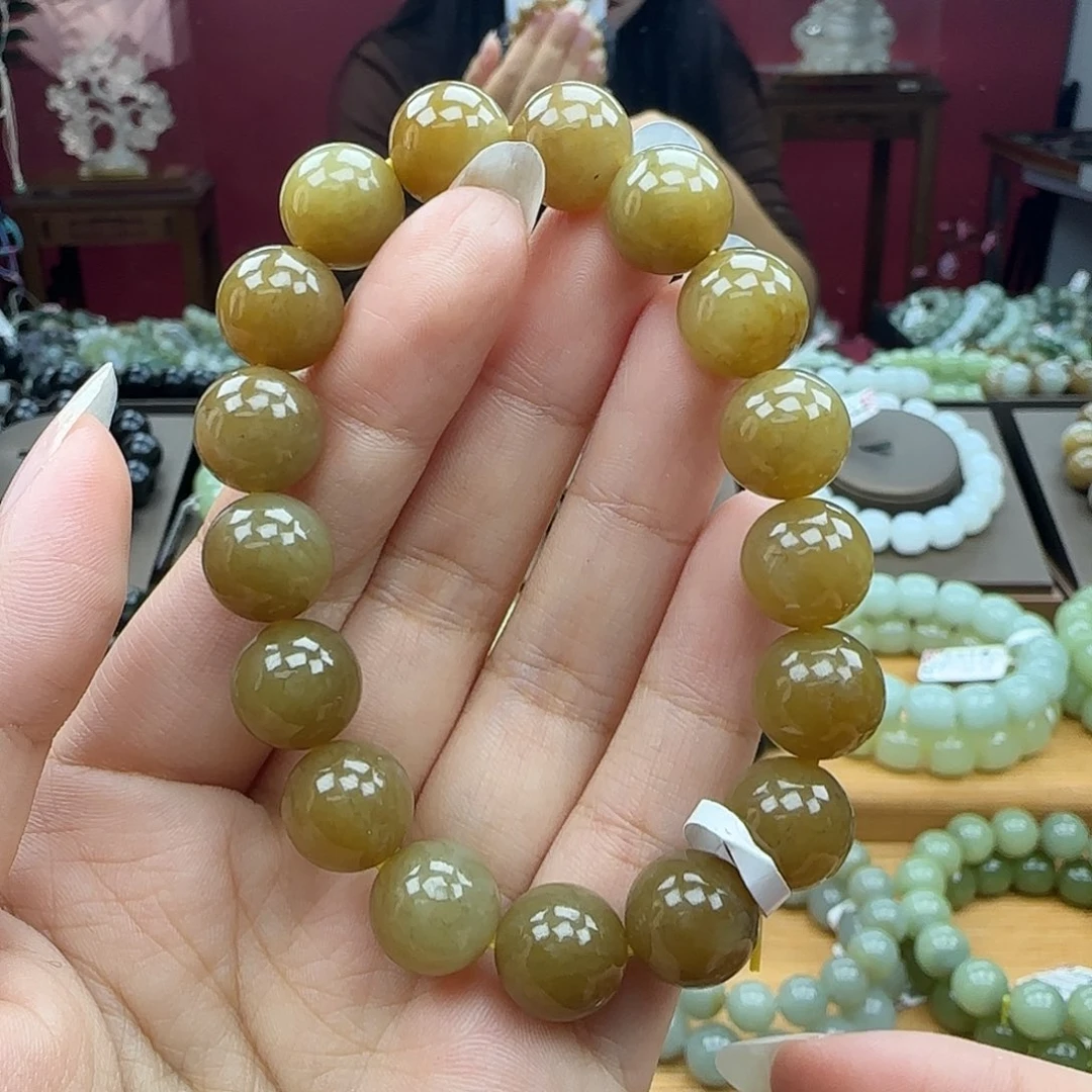 和田玉未镶嵌手串