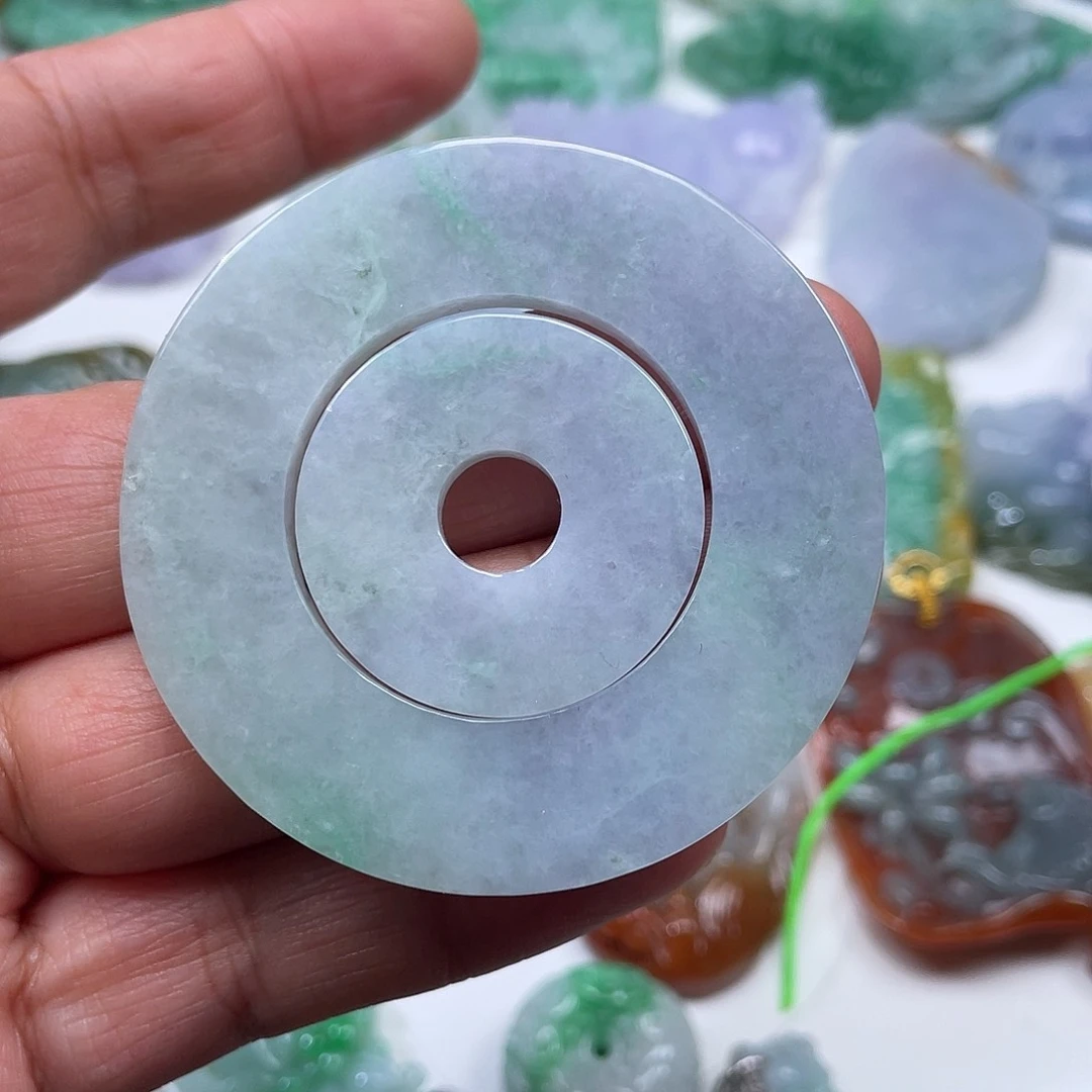 颈饰未镶嵌翡翠翡玉缘翡翠