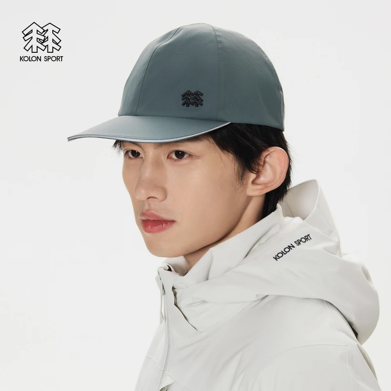KOLON SPORT可隆男女GTX 2L防水棒球帽防风透湿户外遮阳帽