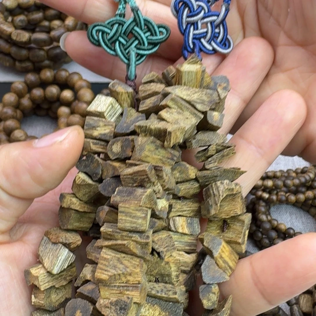 ****糖沉香碎屑沉香原材料麦穗平安车挂饰发2