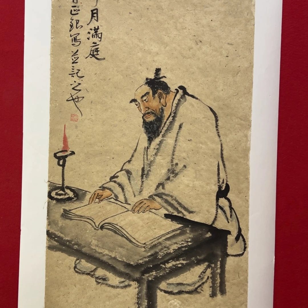 国画手绘国画作品