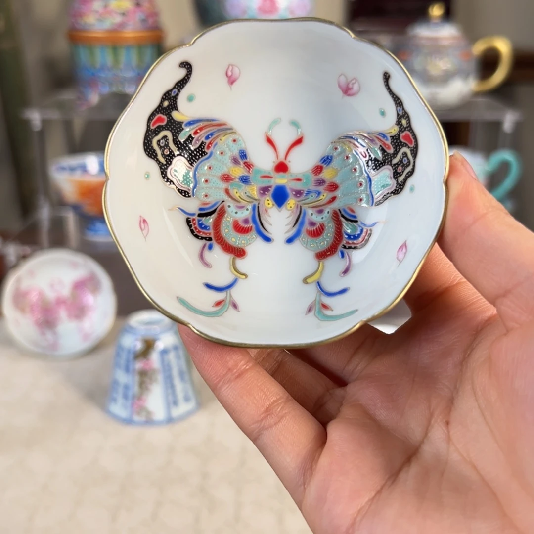 纯手工手绘 高端茶器