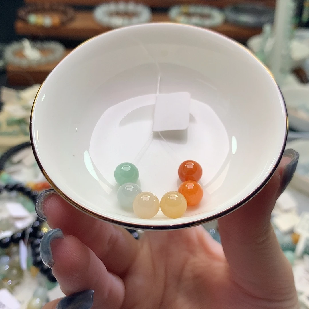 翡翠未镶嵌手链翡翠d2910卡7.6