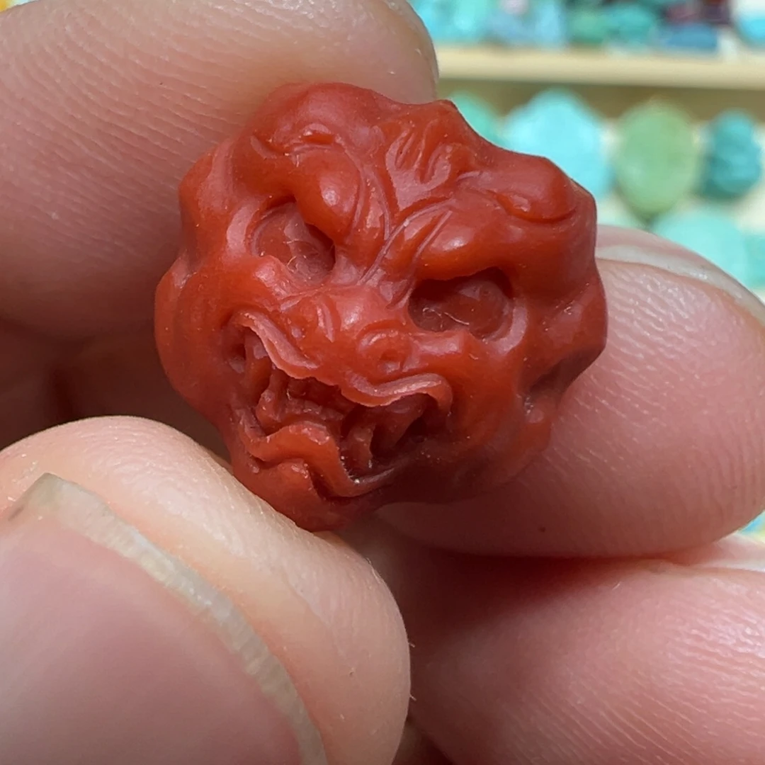 南红玛瑙未镶嵌颈饰