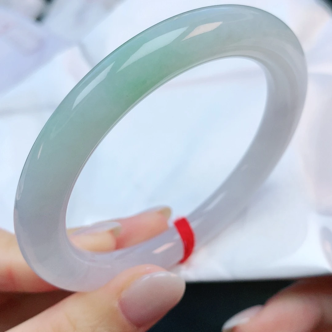 未镶嵌手镯翡翠56圆条882959