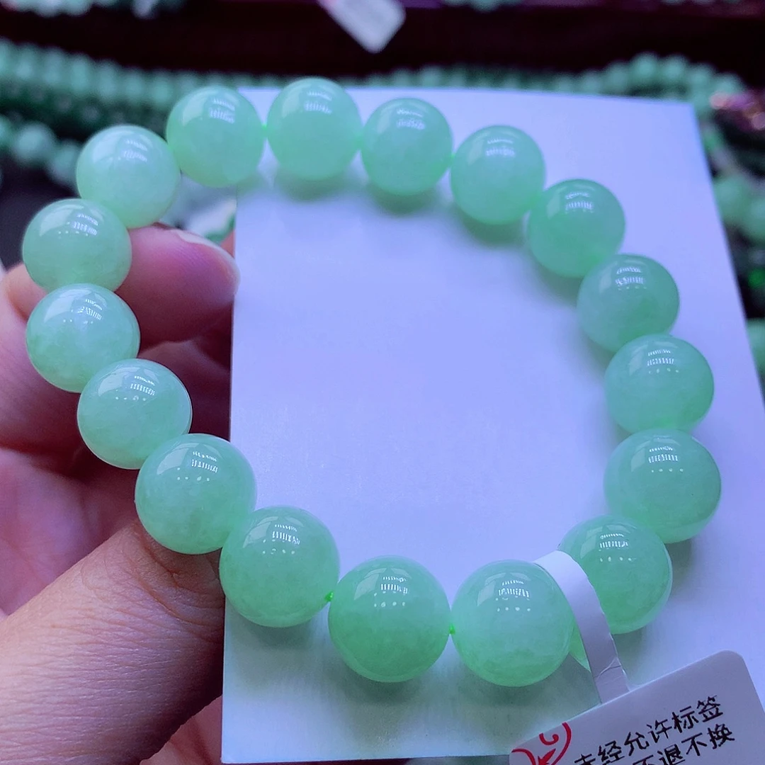 翡翠未镶嵌毛衣链