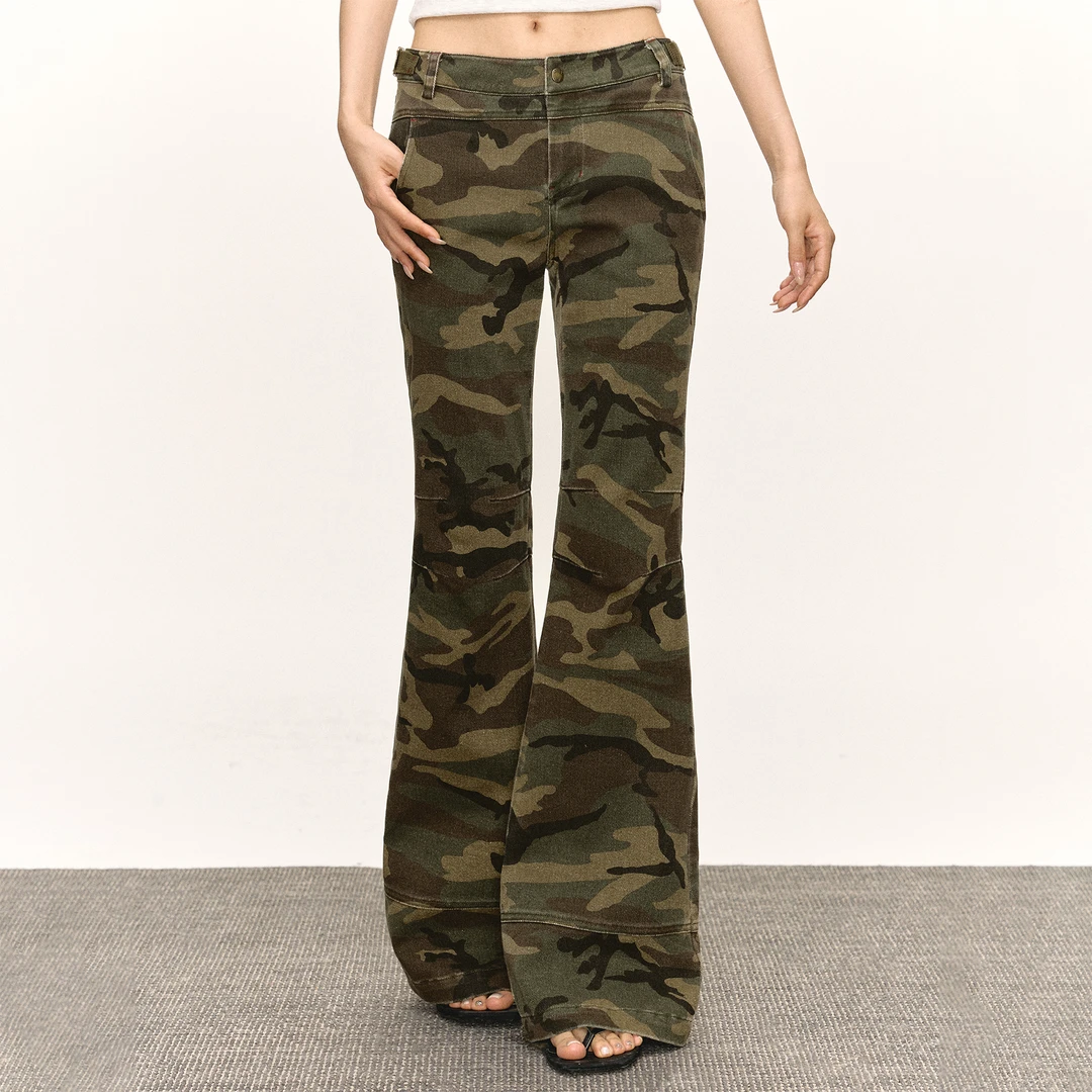 Ariseism 美式复古休闲裤女2025夏季新款休闲长裤子