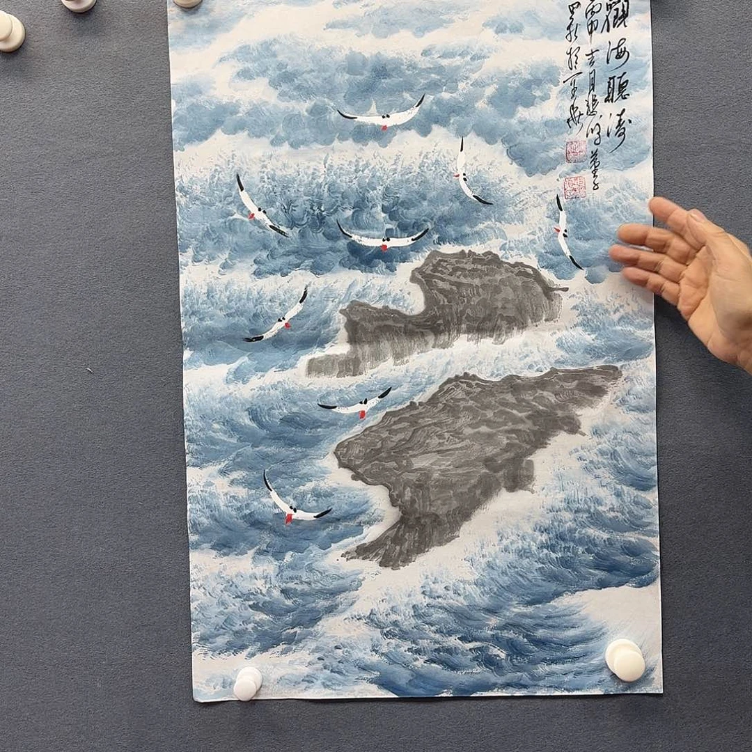 书法书法作品多次参加