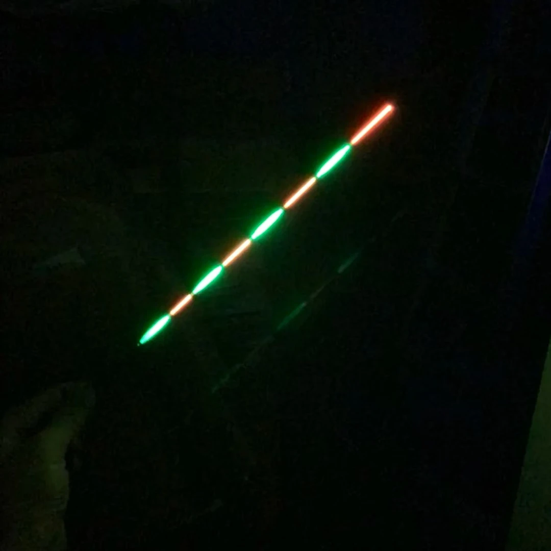 拖钓夜光浮漂醒目不晃眼青鱼草鱼串串7目防爆尾黑坑专用