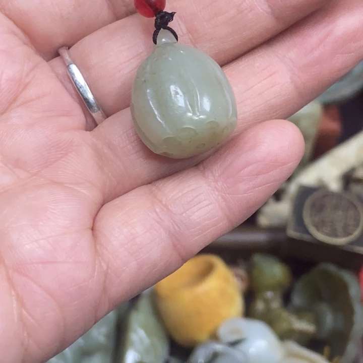 未镶嵌和田玉（糖玉）挂件