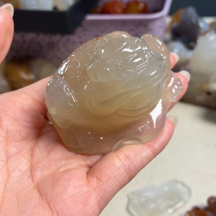 玛瑙/玉髓未镶嵌吊坠(不含链)
