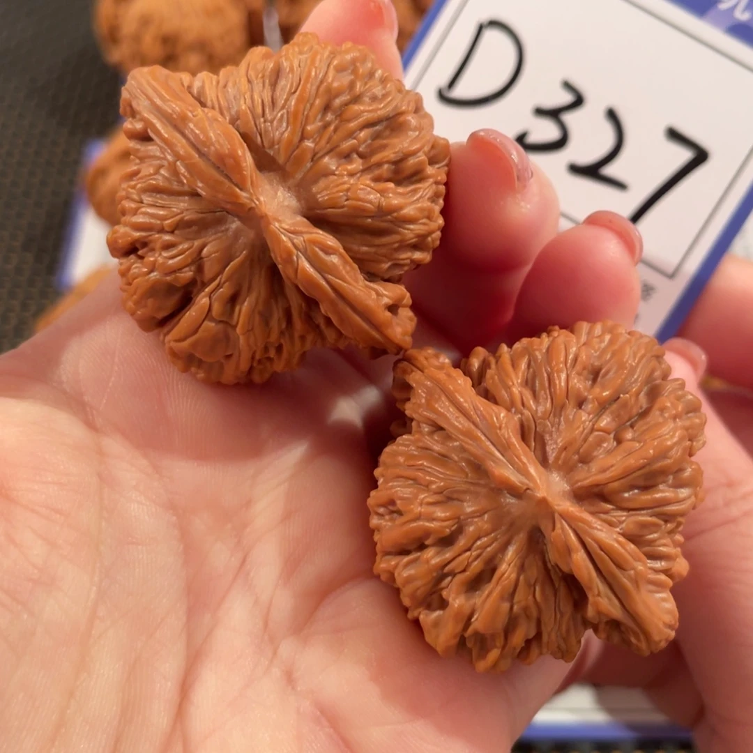 把件文玩核桃D327四座楼41