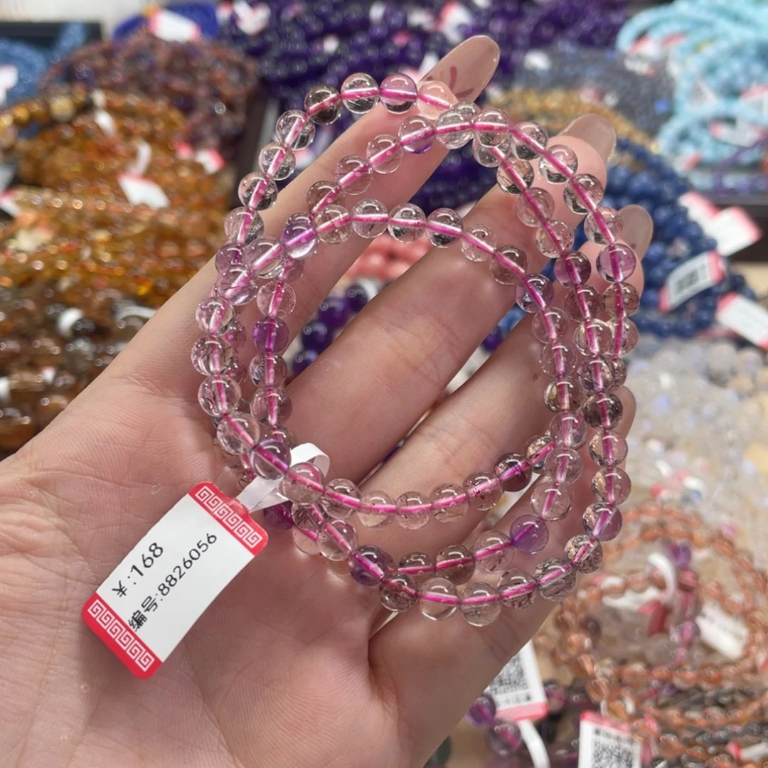 水晶手链未镶嵌超七