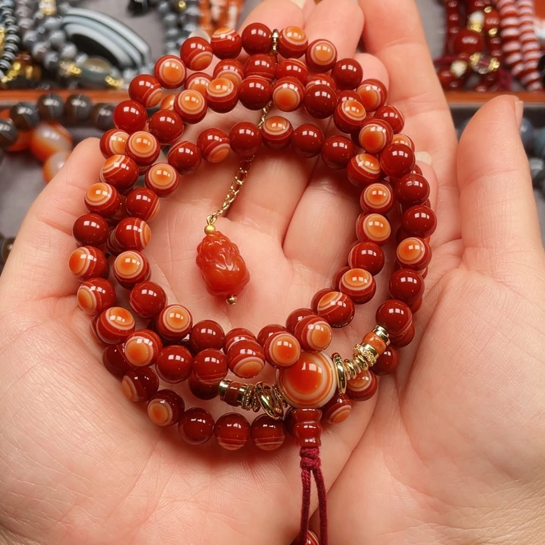 【闪购商品】合金玛瑙/玉髓珠宝半成品K**米