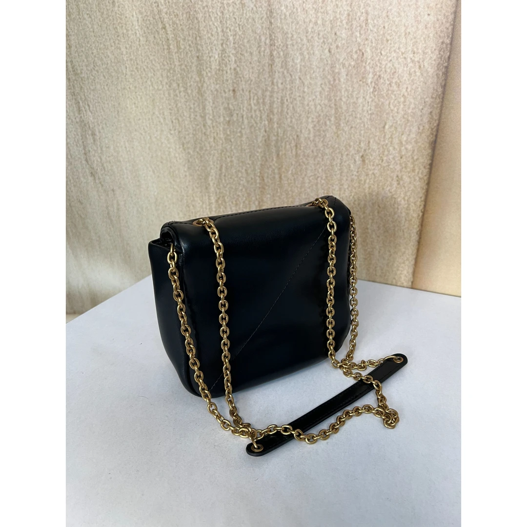 TOLEX2025新款手工时尚女包阳方黑色百搭小众